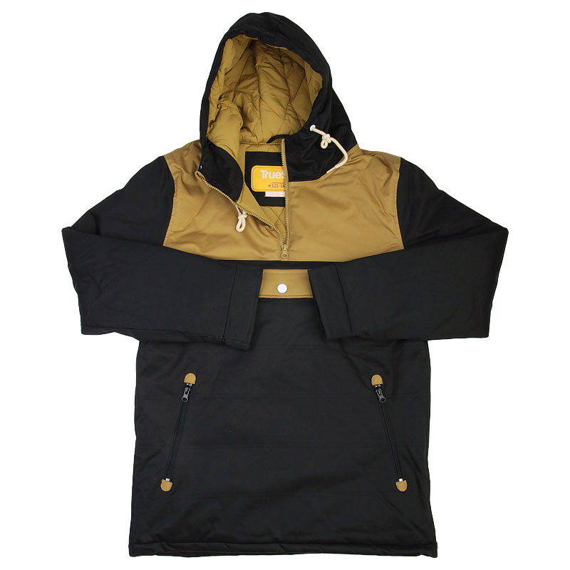 мужская черная куртка True spin Анорак Cloud Jacket Blk/Bge Cloud Jacket-blk/bge - цена, описание, фото 2